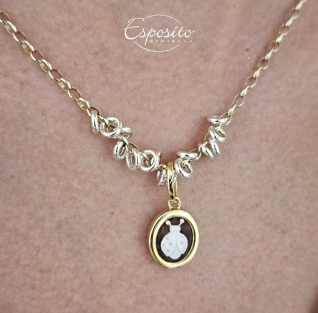 Collana Donna CAMEO ITALIANO Romantica - CR-P21SCH-G - immagine 2