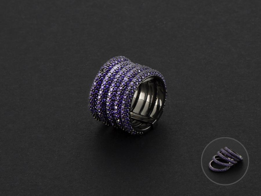 Anello Donna 4US CESARE PACIOTTI Steel - 4UAN5934W/16