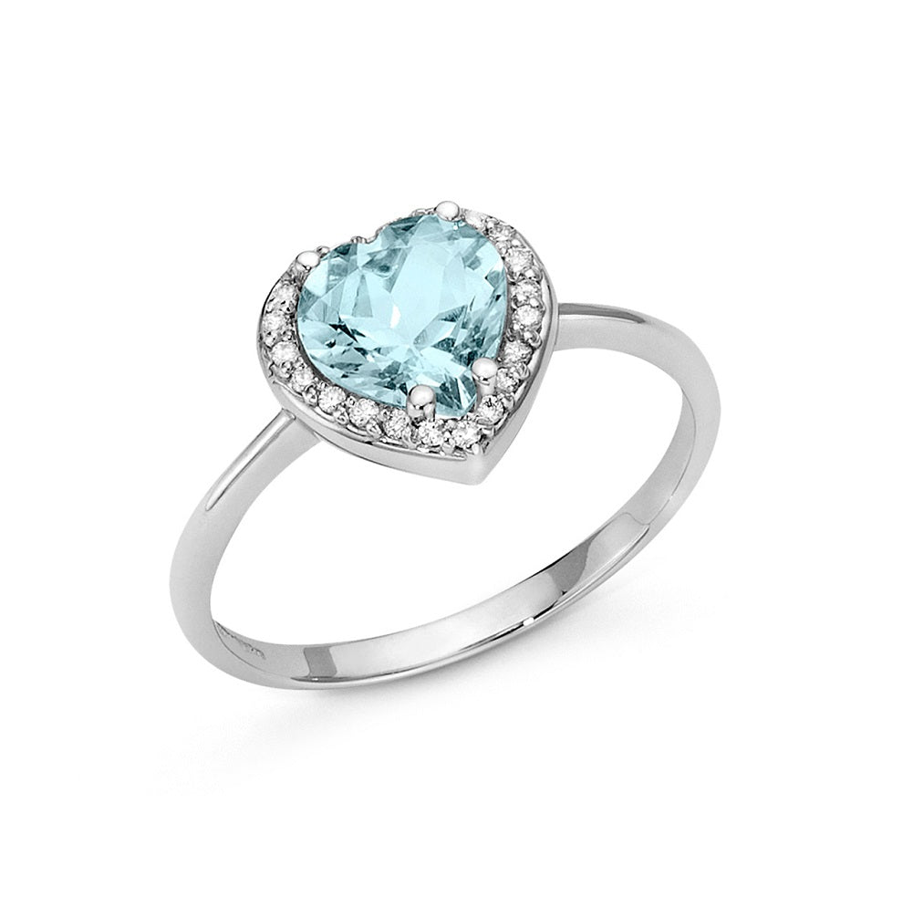 Anello Donna MILUNA Acquamarina - LID3373