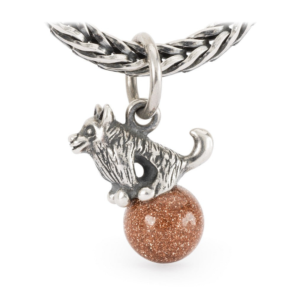 Pendente TROLLBEADS Lealtà Incondizionata in Argento 925 e GoldStone - TAGBE-00302