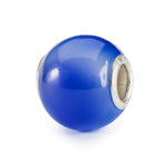 Beads TROLLBEADS Agata Blu Scuro Rotonda in Pietra Preziosa - TSTBE-00038