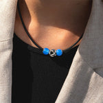 Beads TROLLBEADS Agata Blu Scuro Rotonda in Pietra Preziosa - TSTBE-00038 - immagine 3