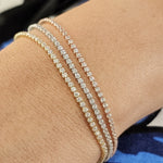 Bracciale Tennis Donna in ORO 750 (18KT) - 1185.BR51374:64M6 - immagine 3