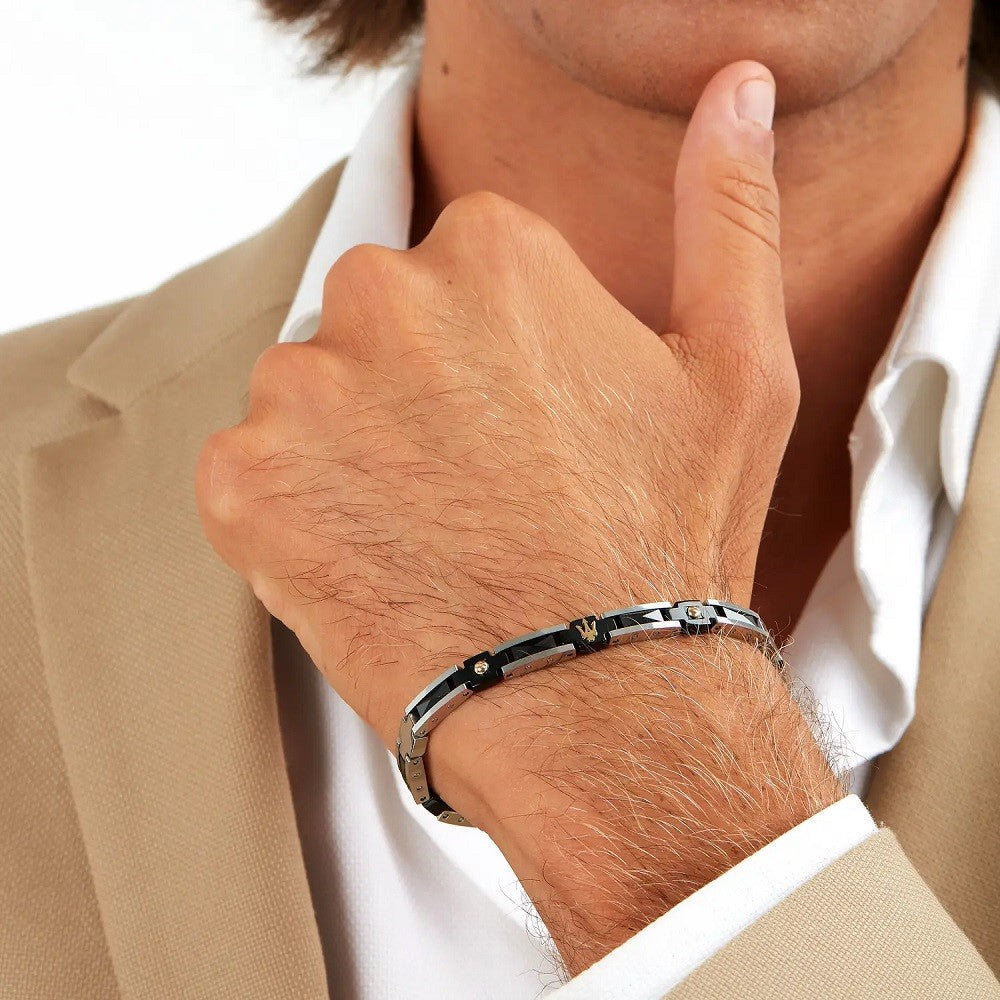 Bracciale Uomo MASERATI Jewels Ceramic - JM423ATZ30 - immagine 2
