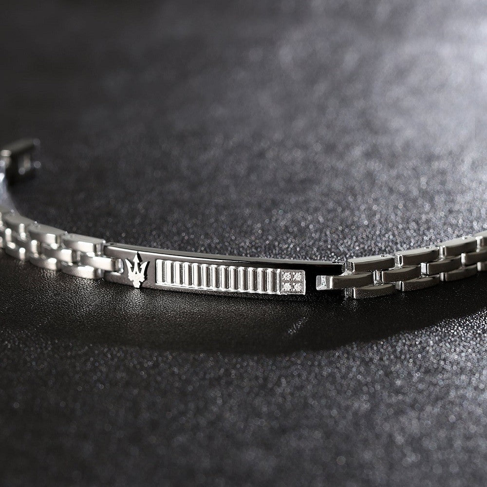 Bracciale Uomo MASERATI Jewels Diamonds - JM423ATY20 - immagine 4