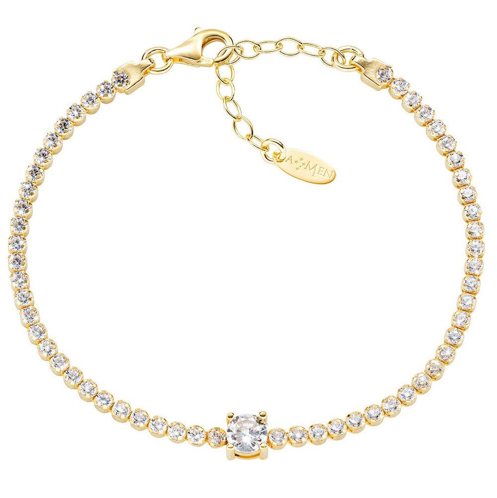 Bracciale Donna AMEN Tennis - BT21TOGBZ16