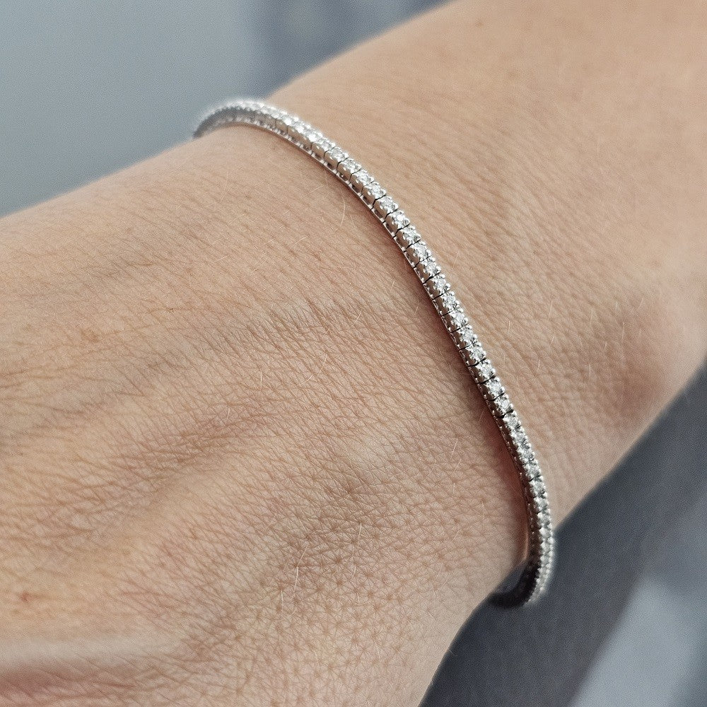 Bracciale Tennis Donna GIORGIO VISCONTI Antologie - BR37544B - immagine 2