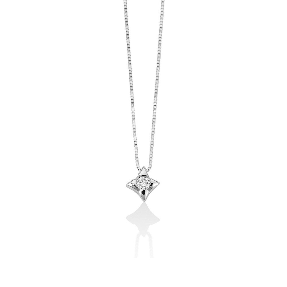 Collana Donna MILUNA Punto Luce 750 - CLD2937Y-006S