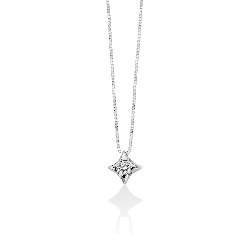 Collana Donna MILUNA Punto Luce 750 - CLD2937Y-010S