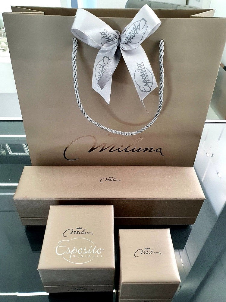 Collana Donna MILUNA Punto Luce 750 - CLD4023-005G7