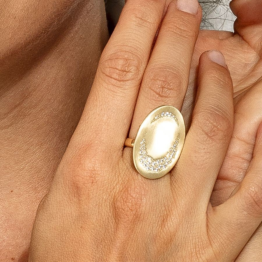 Anello Donna AQUAFORTE VICENZA Ovali Preziosi - H4181123 - immagine 2