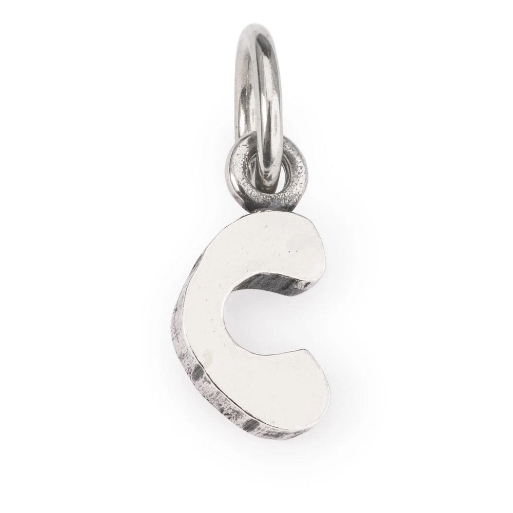 Pendente TROLLBEADS Lettera “C” in Argento 925 - TAGBE-20272