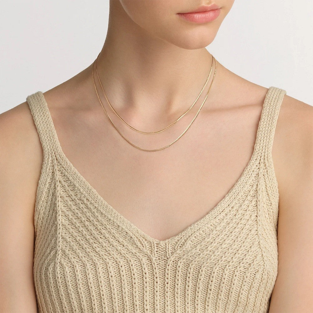 Collana Donna DANIEL WELLINGTON Flat Chain - DW00400545