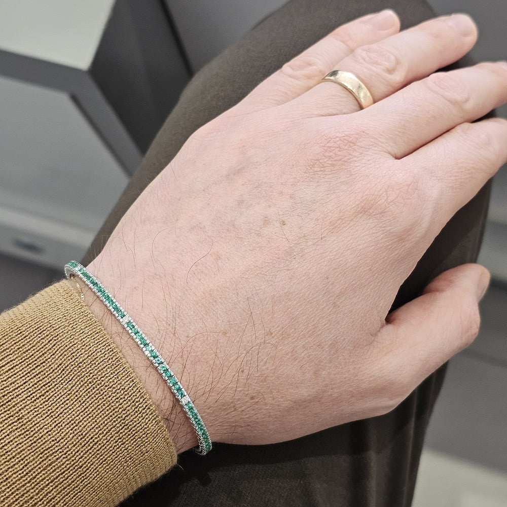 Bracciale Tennis Uomo GIORGIO VISCONTI Antologie - BR39611UKS