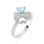 Anello Donna AMEN Quadricuore - RQUBAC-14