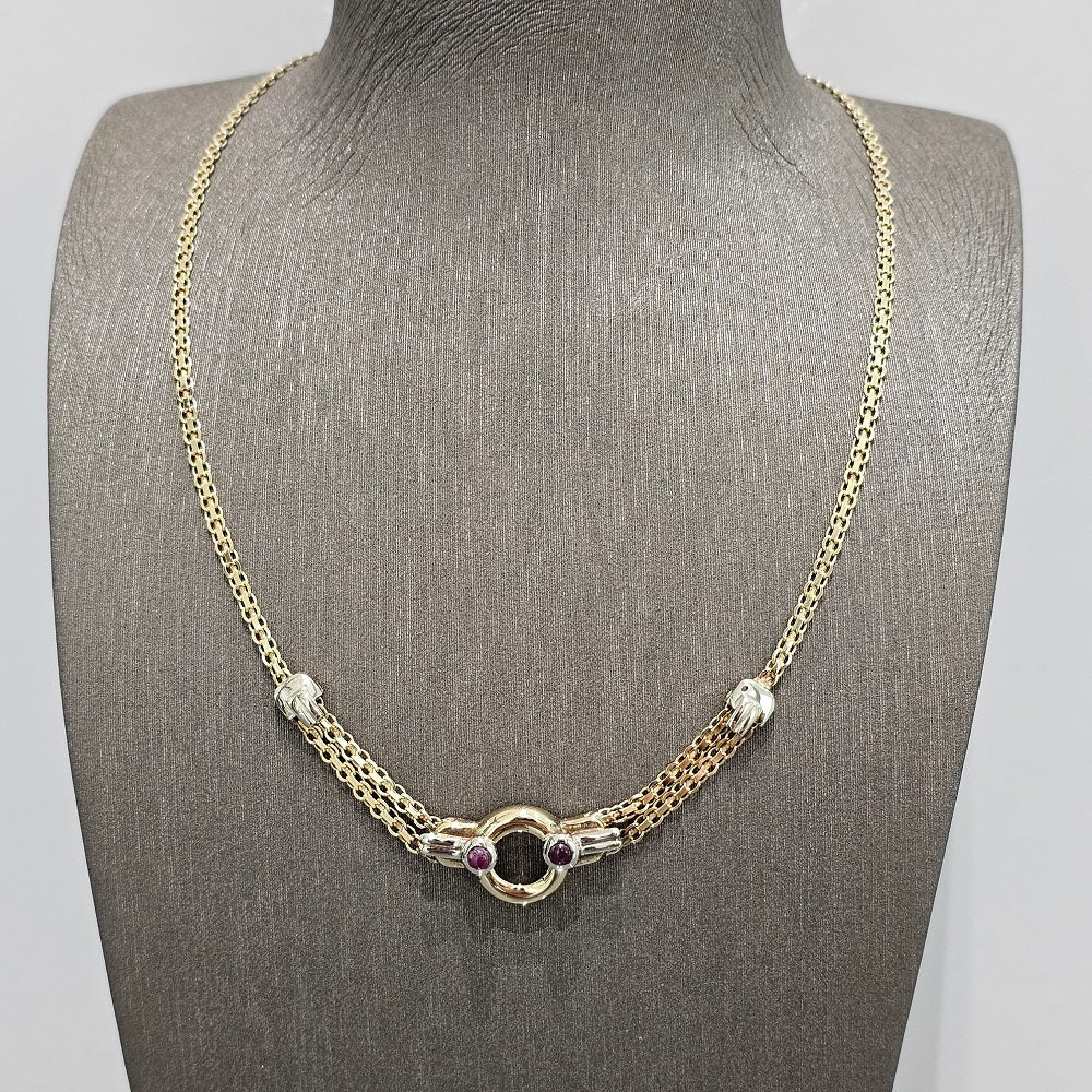 Collier Donna in ORO 750 (18KT) - 1240.CT16580:266M8