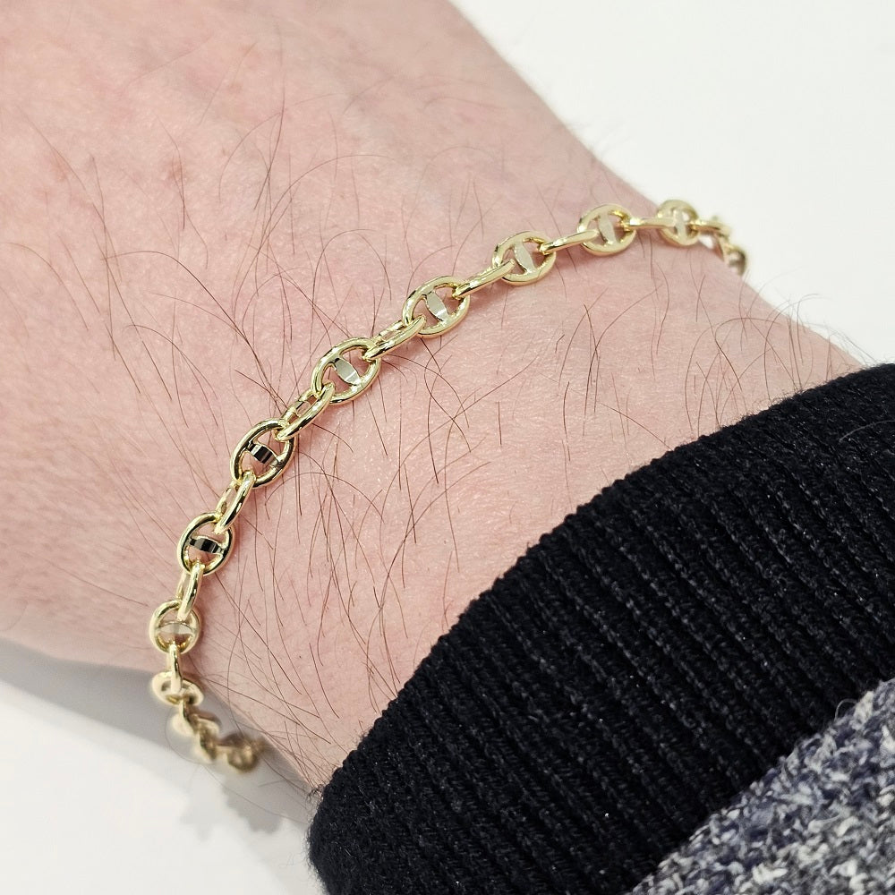 Bracciale Uomo in ORO 750 (18KT) - 2245.BR375X178M3