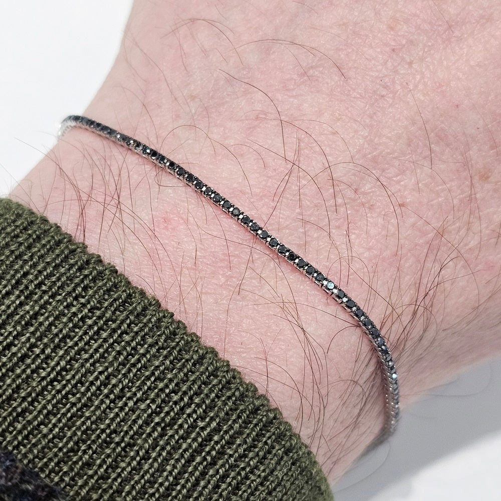 Bracciale Tennis Uomo DALU GIOIELLI - RCR004