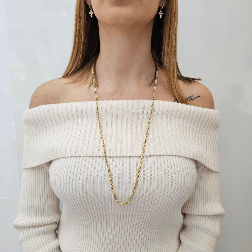 Collana Donna in ORO 750 (18KT) - 2021.CT431100:F306M7