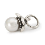 Pendente TROLLBEADS Perla della Dedizione in Argento 925 e Perla Bianca - TAGBE-00307
