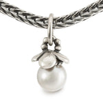 Pendente TROLLBEADS Perla della Dedizione in Argento 925 e Perla Bianca - TAGBE-00307 - immagine 3