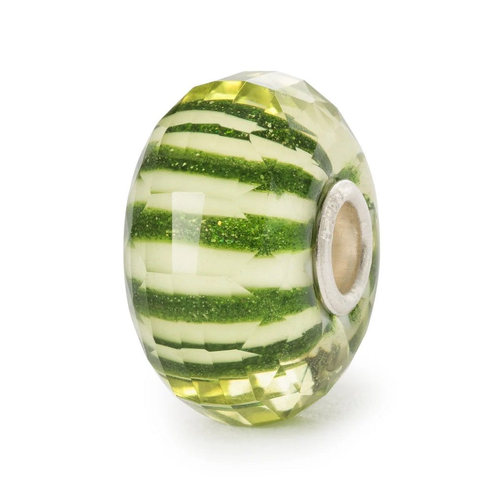 Beads TROLLBEADS Armonia Verde in Vetro di Murano e Argento 925 - TGLBE-40007 Edizione Limitata