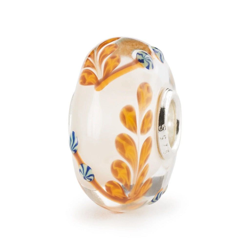 Beads TROLLBEADS Salice Dorato in Vetro di Murano e Argento 925 - TGLBE-20404