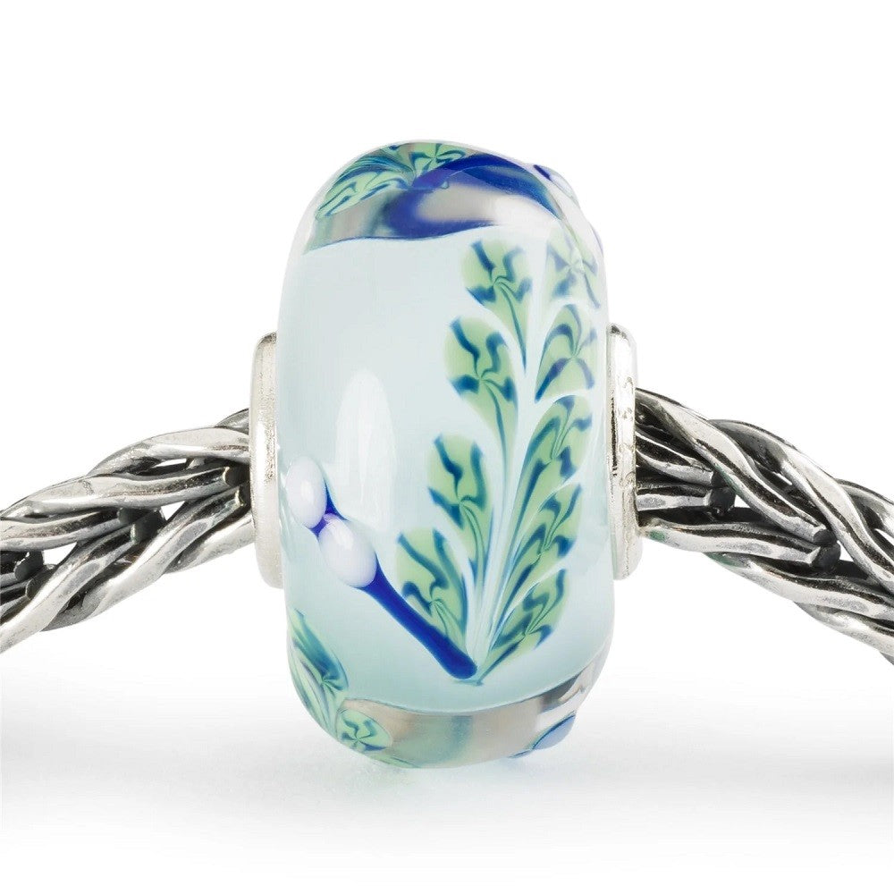 Beads TROLLBEADS Salice Azzurro in Vetro di Murano e Argento 925 - TGLBE-20406 - immagine 2