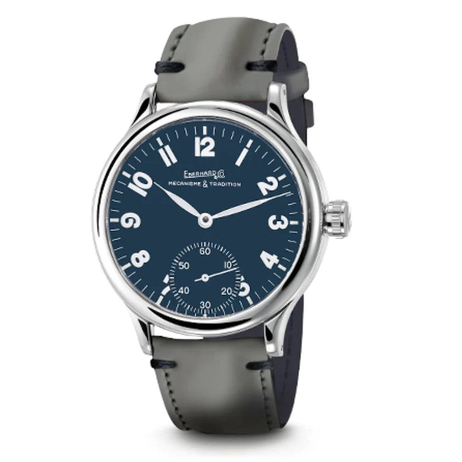 Orologio Uomo EBERHARD Traversetolo - Quadrante Blu Notte - 21120.20 CP/GRIGIO