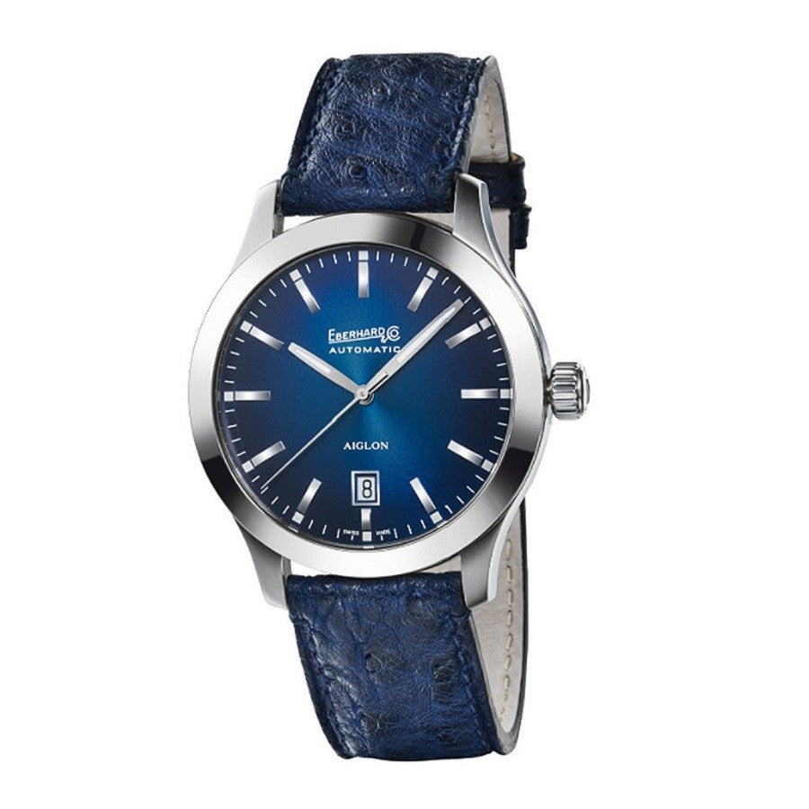 Orologio Uomo EBERHARD Aiglon Grande Taille - Quadrante Blu - 41030.6 SE CP/BLU
