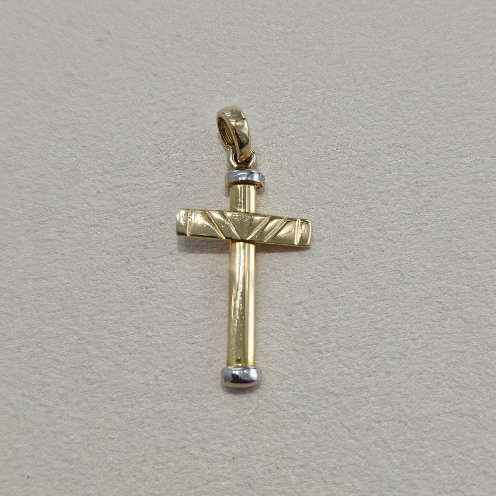 Pendente Croce ORO 750 (18KT) Uomo - 2186.CR165X30M7