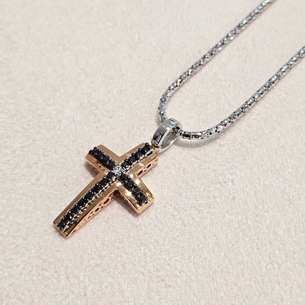 Pendente Croce Uomo DALU GIOIELLI - MTS1016-CR-DN-Q6X