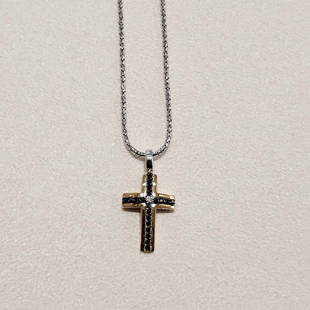 Pendente Croce Uomo DALU GIOIELLI - MTS1016-CR-DN-Q6X