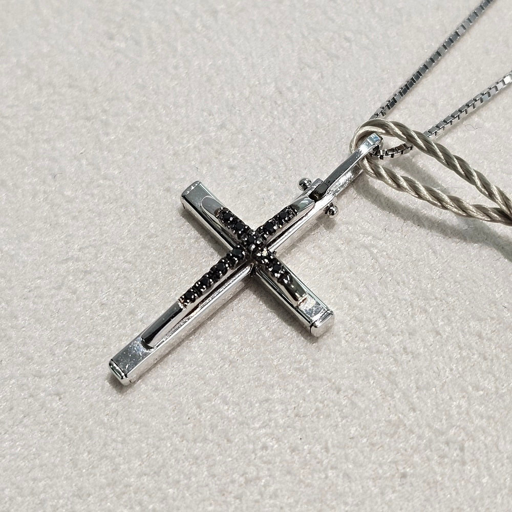 Pendente Croce Uomo DALU GIOIELLI - NU2082-CR-Q6X/B