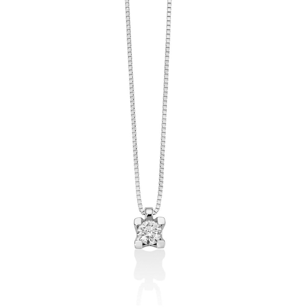 Collana Donna MILUNA Punto Luce 750 - CLD4087-023G7