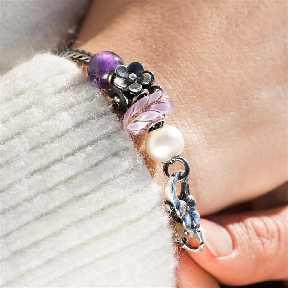 Beads TROLLBEADS Fiori Sinceri - TAGBE-20298 - Festa della Mamma - immagine 3