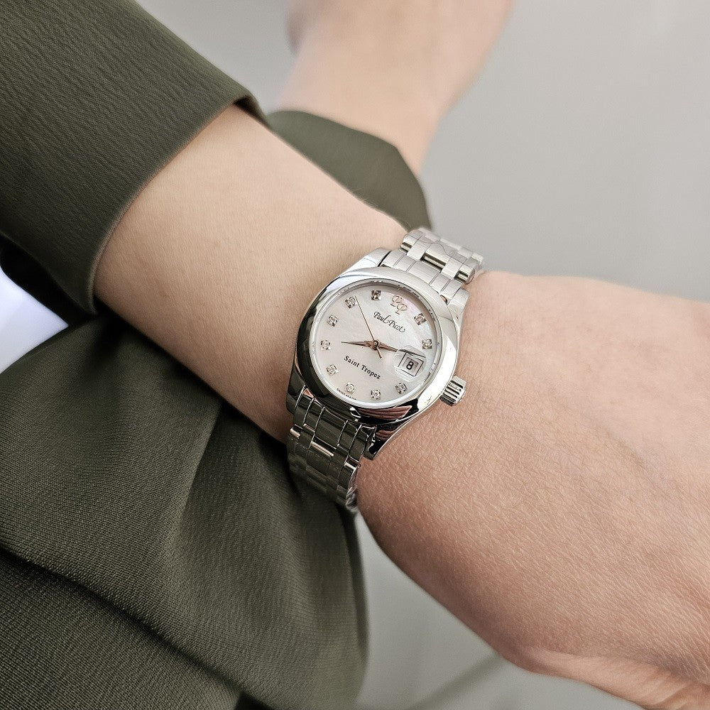 Orologio Donna PAUL PICOT Saint Tropez Diamonds - 4113NK/B