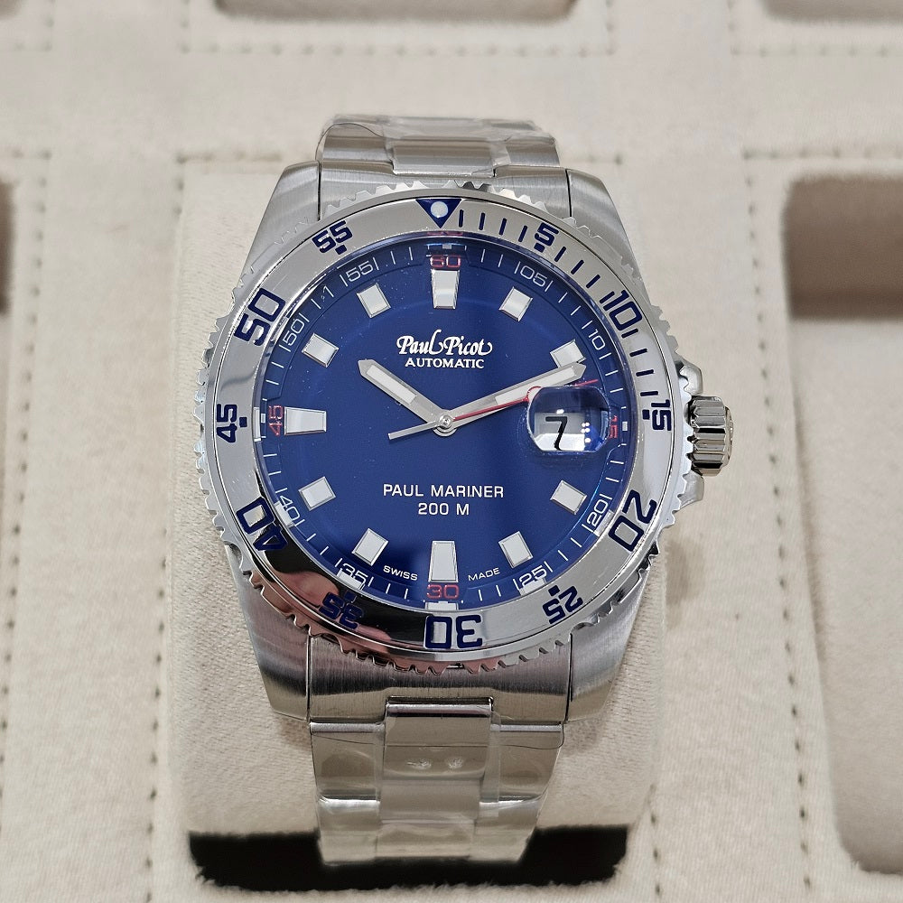 Orologio Uomo PAUL PICOT Paul Mariner III - 4351.20NBB60B20