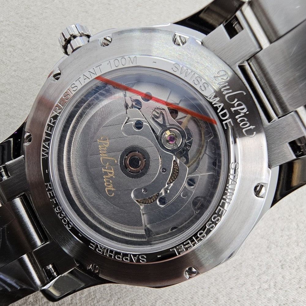 Orologio Uomo PAUL PICOT Commodor Sport - 9353-20AE60B20