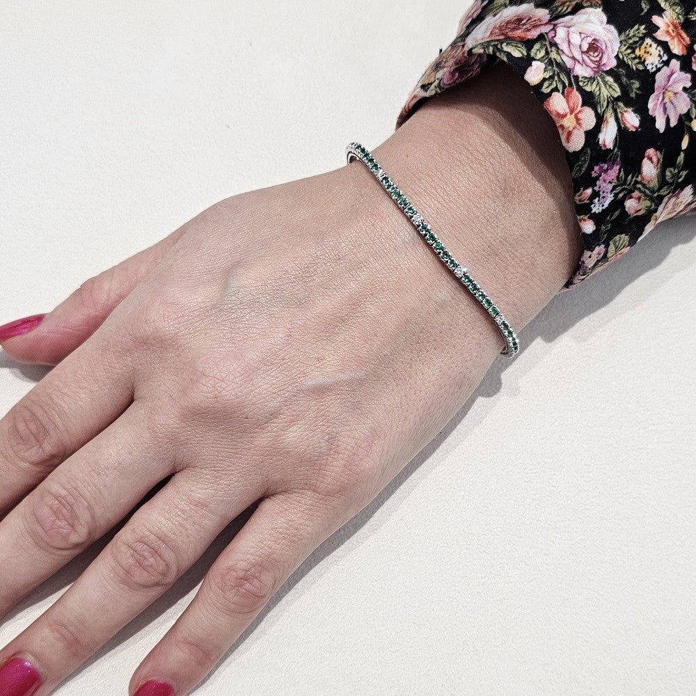 Bracciale Tennis Donna GIORGIO VISCONTI Antologie - BR38295ES - immagine 2