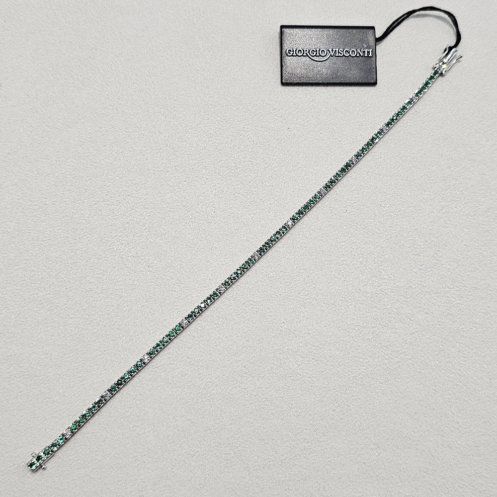 Bracciale Tennis Donna GIORGIO VISCONTI Antologie - BR38295ES - immagine 3
