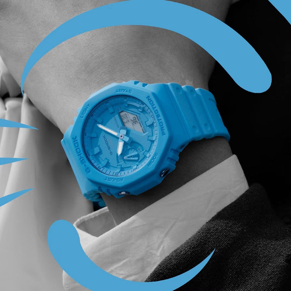 Orologio Uomo CASIO G-Shock - GA-2100-2A2ER - immagine 2