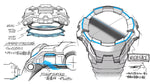 Orologio Uomo CASIO G-Shock - Master of G: GRAVITYMASTER - GR-B300-8A2ER - immagine 7