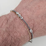 Bracciale Tennis Uomo in ORO 750 (18KT) - 1088.BR48524:96M13