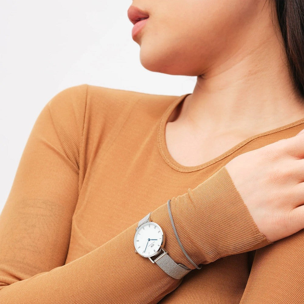 Orologio Donna DANIEL WELLINGTON Petite Roman Numerals Sterling - DW00100684 - immagine 2