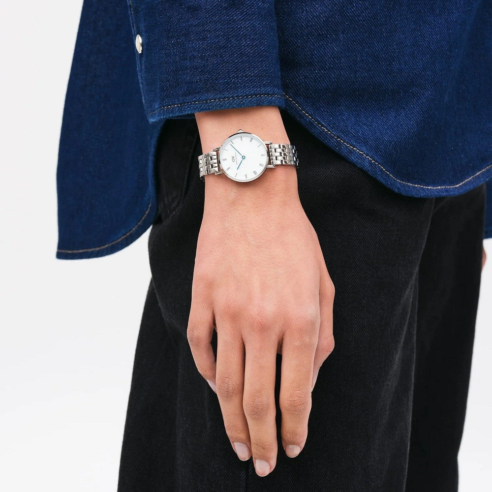 Orologio Donna DANIEL WELLINGTON Petite Roman Numerals 5-Link - DW00100685