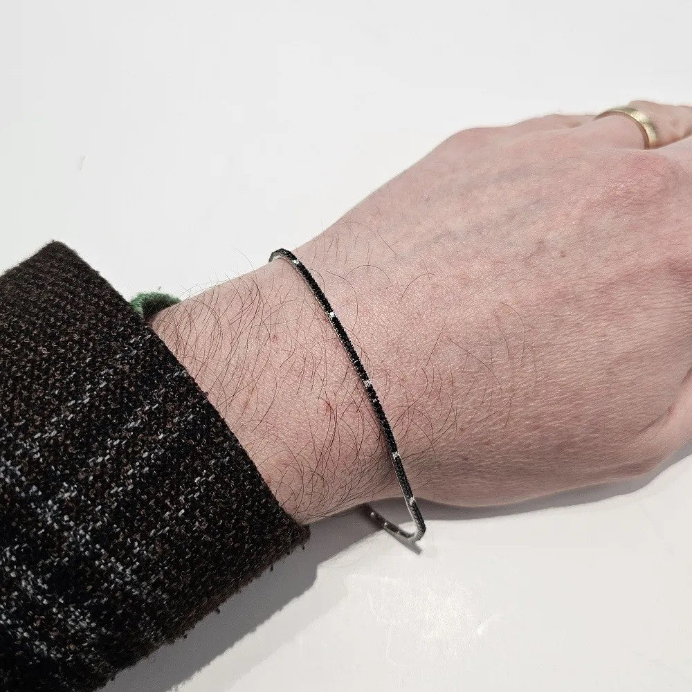 Bracciale Tennis Uomo in ORO 750 (18KT) - 1381.BR35860:90M16 - immagine 2