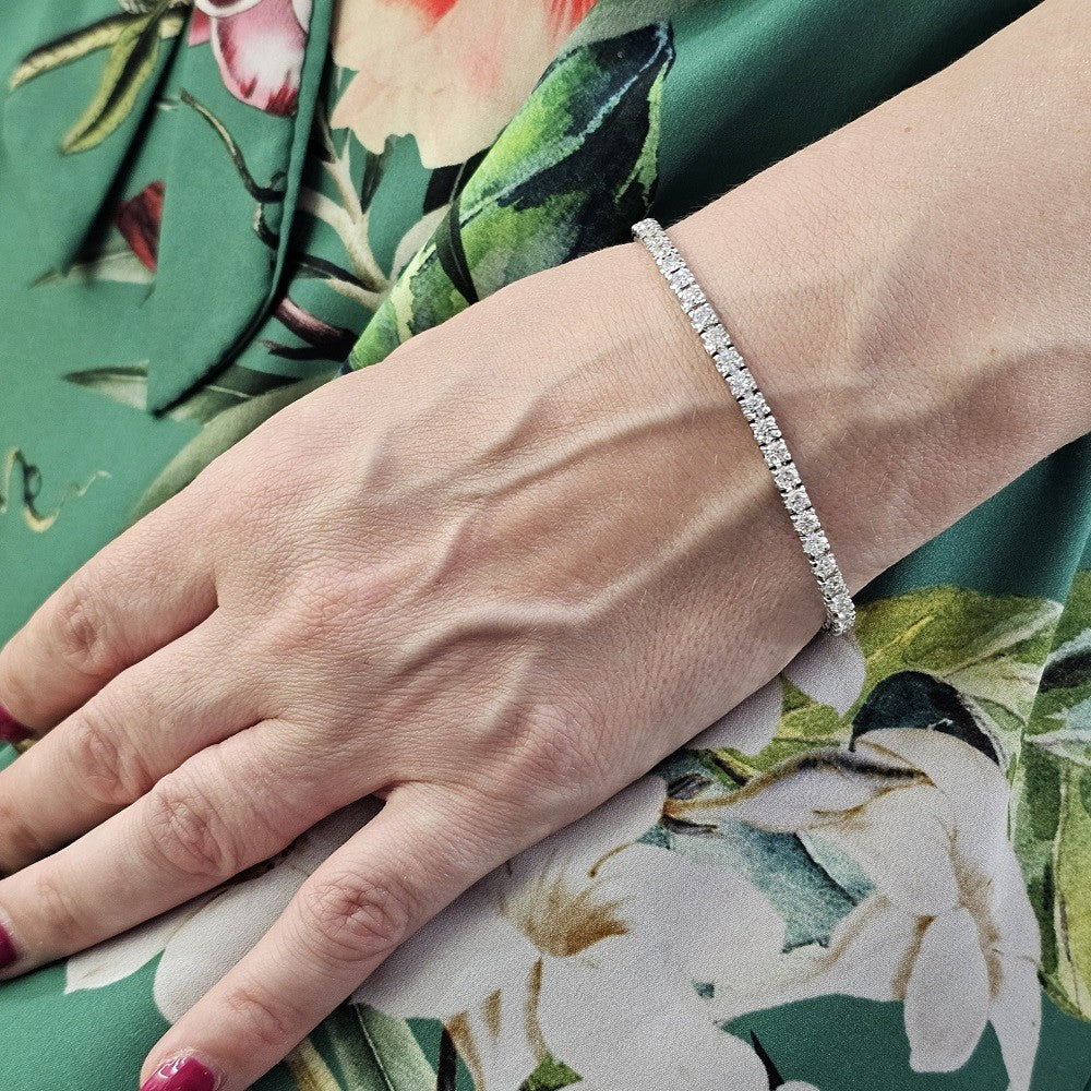 Bracciale Tennis Donna CRIERI Valentine - BTEVAK550WG1180 - immagine 2