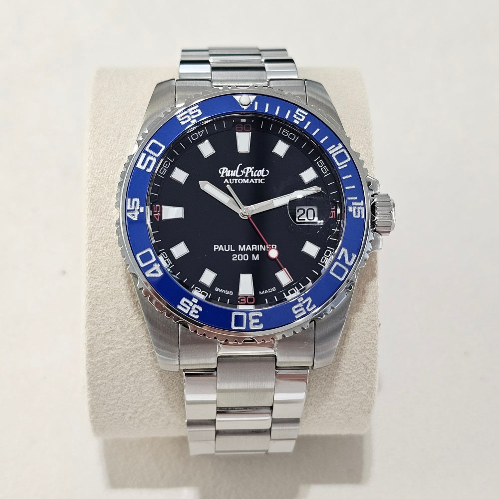 Orologio Uomo PAUL PICOT Paul Mariner III Ceramica - 4352SG-CB