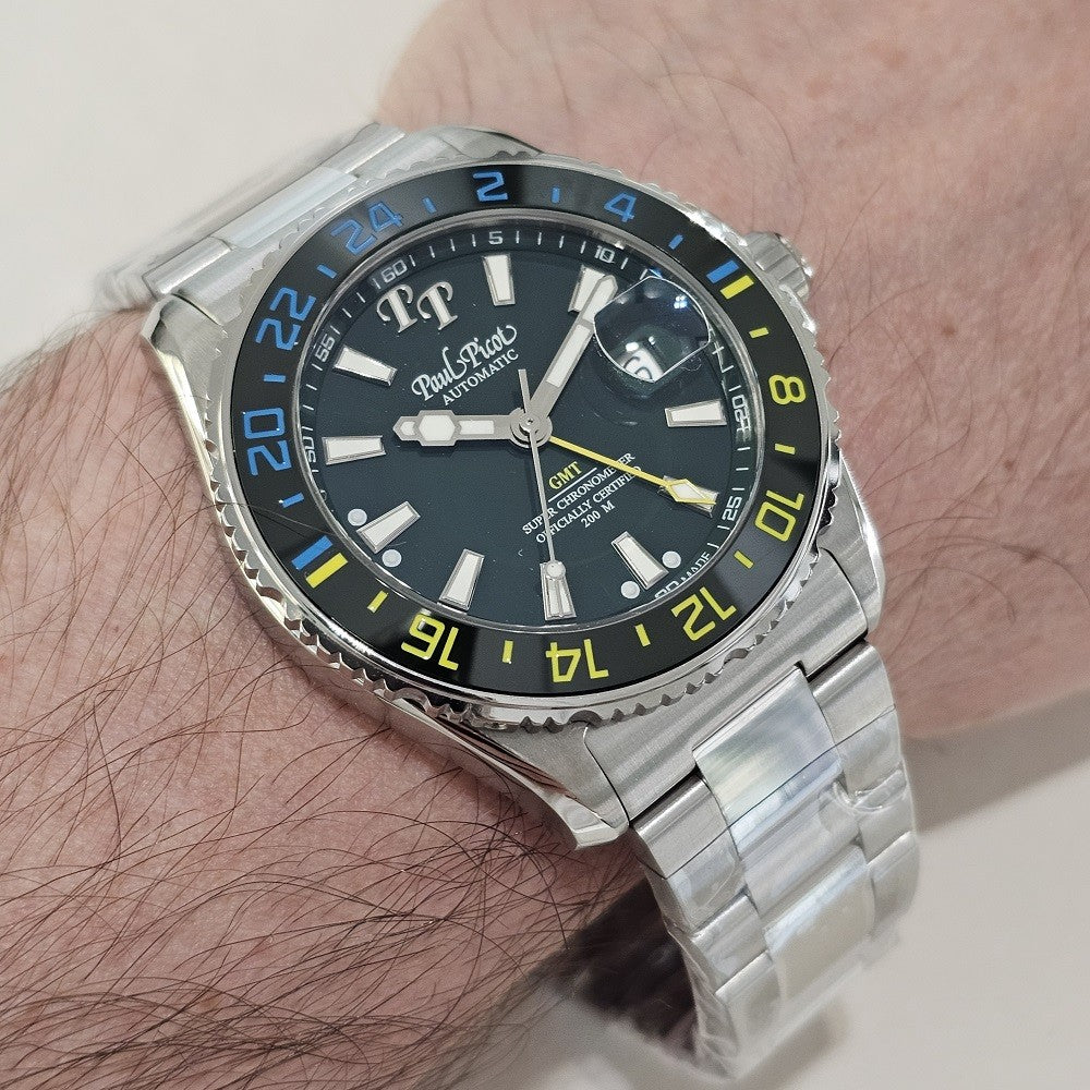 Orologio Uomo PAUL PICOT Paul Mariner III Ceramica - 4352SG-CV - immagine 3